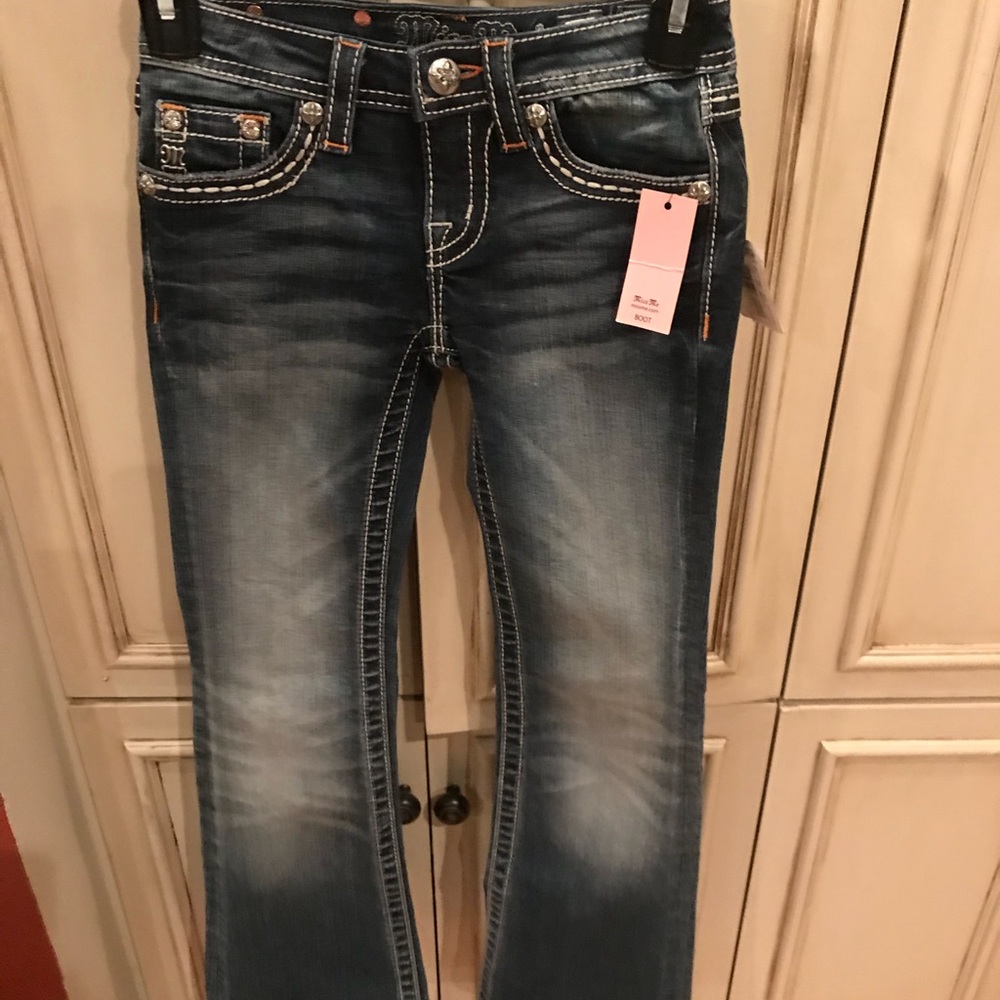 Miss Me girl little size 8 jeans  New with tags